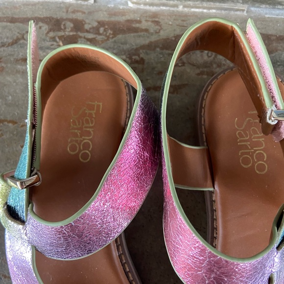 Franco Sarto Glenni multicolor sandals - Picture 6 of 8